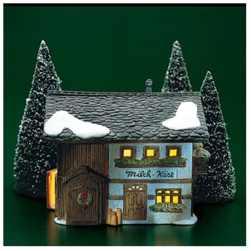 Dept 56 Alpine Village Milch-Kase (Milk & Cheese Shop)